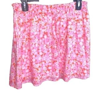 Abound floral skirt‎ NEW drawstring waist small